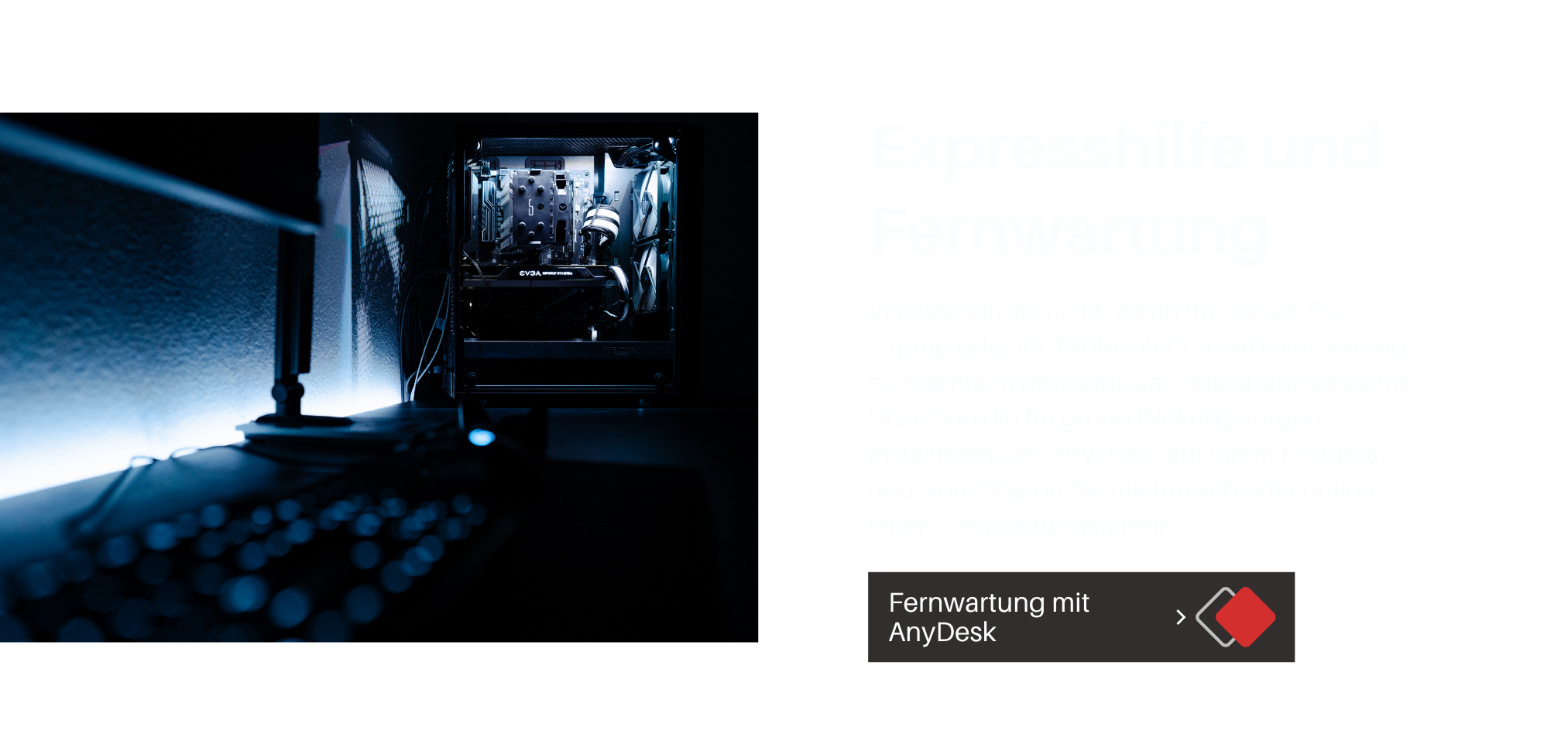 IT Server und PC – Expresshilfe per Fernwartung
